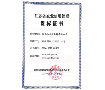 Credit management certificate